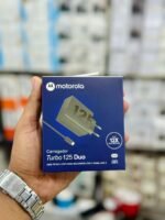 Buy Motorola 125W GaN Turbo Power Charger with 6.5A USB-C Cable – Fast Charging for Moto Edge 30 Ultra & More - Image 2