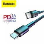 Baseus 60W Fast Charger Cable USB-C to Type-C – Fast Charging Data Cable | 1 Meter - Image 2