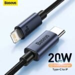 Baseus 20W Type-C to Lightning Cable – Fast Charging Data Cable | Original & Durable