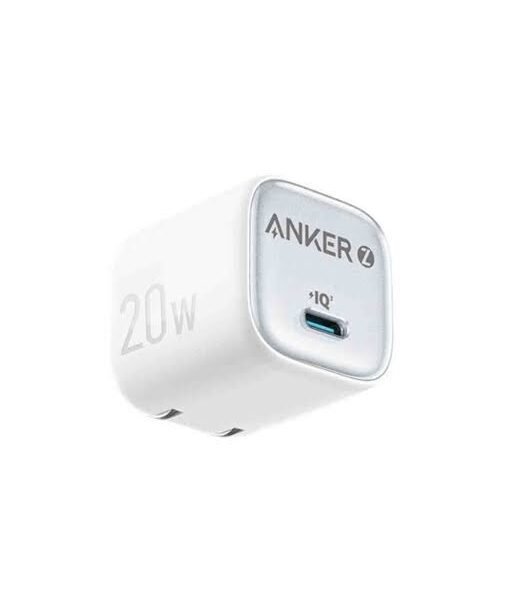 Anker 20W USB-C Fast Charger – Super Compact & Original PD Adapter for iPhone, Samsung, iPad