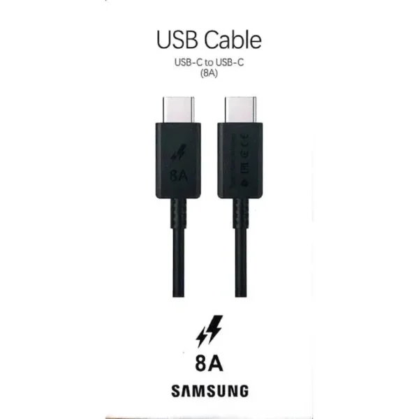 8A Samsung Type-C Cable PD USB-C to USB-C | Fast Charging 8A