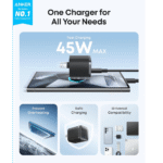 Anker Nano Pro 1C 45W GaN Charger (A2692) | Super Fast Charging, Compact Design, Advanced Safety Features