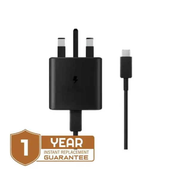 Samsung 25W USB-C Power Adapter 3 Pin – Fast Charging, Compact Design, and Universal Compatibility