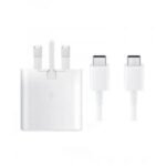 Samsung 25W USB-C Power Adapter 3 Pin – Fast Charging, Compact Design, and Universal Compatibility