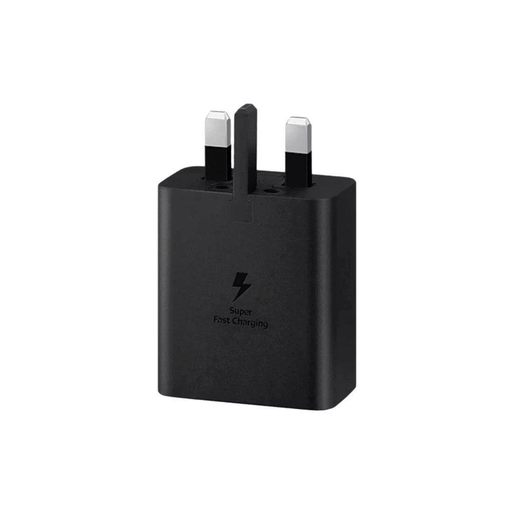 Samsung 45W PD Fast Power 3 Pin Adapter – Fast Charging, Compact Design, and Universal Compatibility