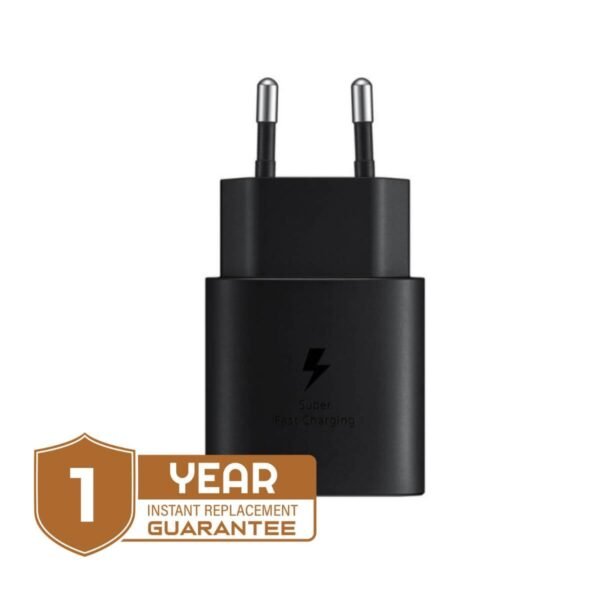Samsung USB C 25W PD Adapter 2 Pin – Fast Charging, Compact, Energy Efficient